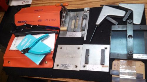 Lot,Wire Wrap Gun fixture,ribbon Cable, Plate,Shear,Tool,Blade,Crimp,Circuit brd