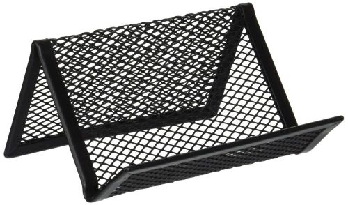 Design Ideas Business Card Holder Mesh Black