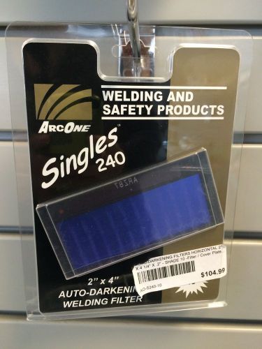 ArcOne S240-10 Shade 10 Single Filter 2&#034; x 4 1/4&#034; x 2&#034; Horizontal Retro Fit Lens