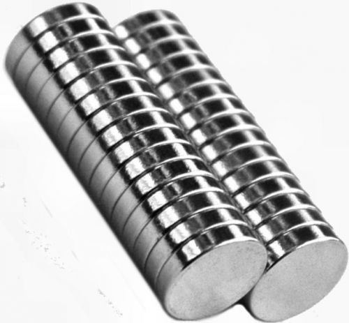 10 mm x 2 mm Disc - Neodymium Rare Earth Magnet, Grade N48