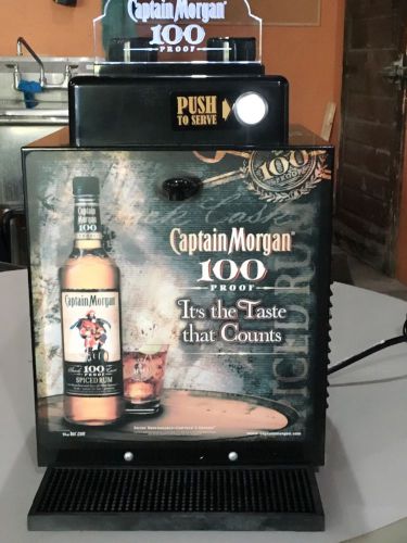 BRAND NEW * Captain Morgan 100 Proof * 2 bottle  SHOT CHILLER MACHINE