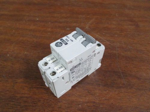 Allen bradley circuit breaker 1492-cb2 g100 10 amp 2 pole ser b for sale