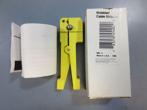 Ideal Ringer Shielded Cable Stripper Model 45-402 Rev 2 NIB