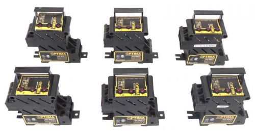 Lot 6 bussmann 30a optima 3p 600v overcurrent protection module opm-cc/ warranty for sale