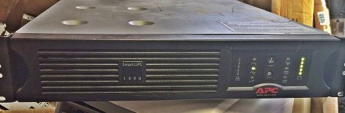 Apc smart ups 1000 rackmount 2u 1000va 670w sua1000rm2u - new batteries * for sale