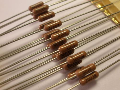 ( 50 PC. ) RESISTORS METAL FILM 1/4 WATT 0.1 %, ( CHECK VALUE LIST )