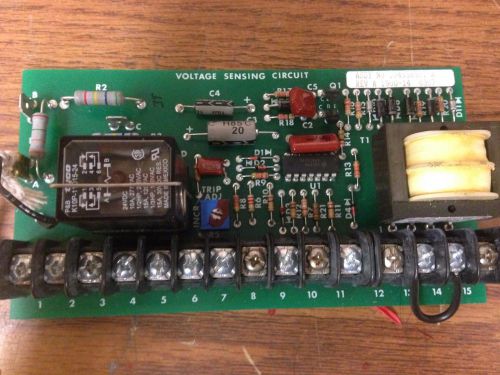 FINCOR ASSY N0. 104558501-A VOLTAGE SENSING CIRCUIT