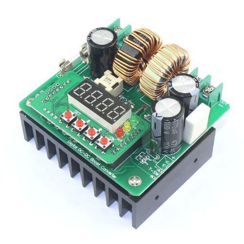 6-40V to 8-80V DC Boost Converter Regulator Const Current/Voltage Charger 400 GD