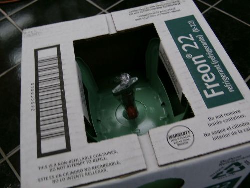 R22 Refrigerant 30 LB Cylinder SEALED NEW IN BOX FREE S/H