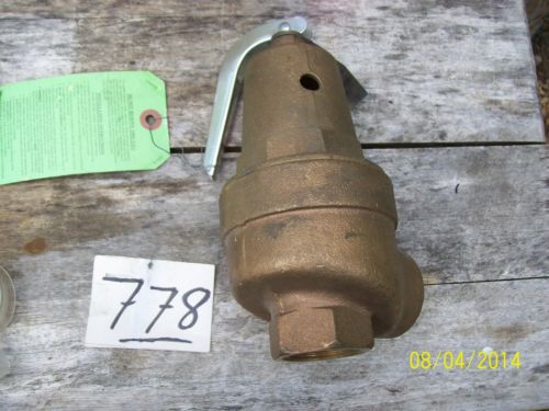 CONBRACO 10-615 WATER RELIEF VALVE 1-1/4&#034; NPT 25 PSI