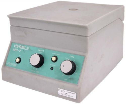 Labnet Hermle MR-2 24-Slot 1000RPM 30-min Timer Lab Bench Top Micro Centrifuge