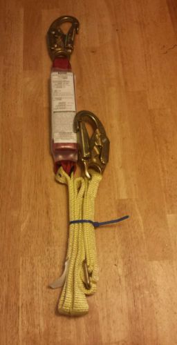 Msa 10088259 shock-absorbing lanyard,6 ft.,nylon for sale