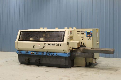 Weinig Model U23E 6 Head Moulder