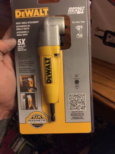 Dewalt Right Angle 1/4