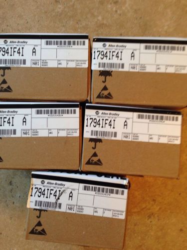 Allen-Bradley 1794-If4I series A NIB factory sealed 5 units