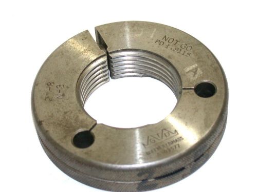 GREENFIELD NO GO THREAD RING GAGE 2&#034;-8 N-3