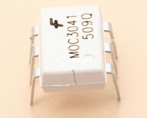 5pcs moc3041m moc3041 zero-cross optoisolators triac driver dip-6 for sale