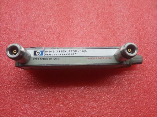 HP Hewlett Packard 8494B Attenuator / 11dB DC-18GHz