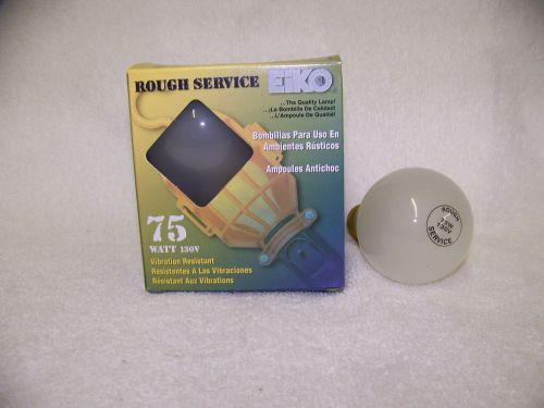 Eiko Trouble Light 75Watt Rough Service  2/Pack  130V Garage Light