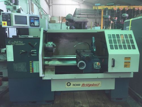 Bridgeport EZ-Path CNC Lathe 16&#034; Swing x 40&#034; Btwn Centers w/ Original Controls