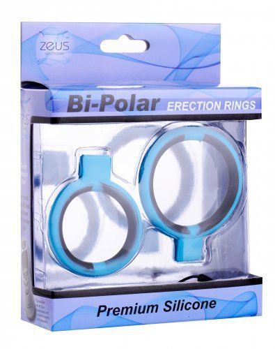 Zeus Electrosex Uni-Polar Silicone Erection Rings Set *NEW*