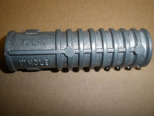 3/4&#034; L 3-1/2&#034; Long lag screw shields concrete masonry box of (10) pieces total