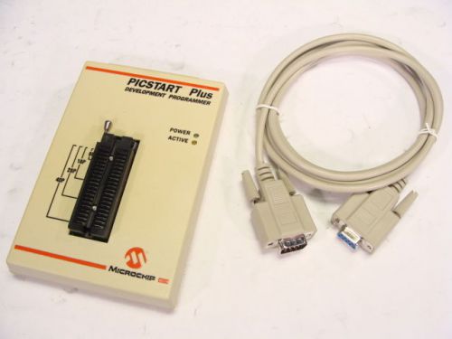 Microchip Picstart Plus Development Programmer 10-00157-R13 GUARANTEED!!