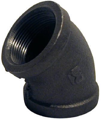 PANNEXT FITTINGS CORP 1-1/2 BLK 45 DEG Elbow