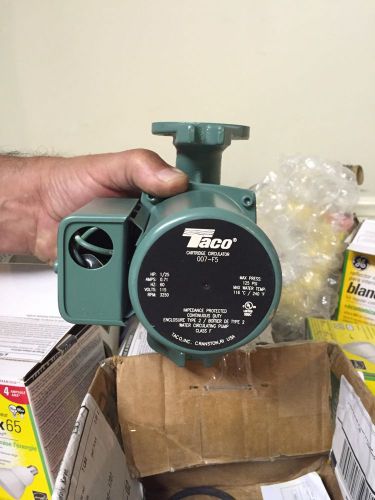 TACO MODEL 007 F-5 CARTRIDGE CIRCULATOR PUMP 1/25 HP