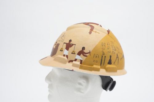 Creative drawing on 3m h-700 series unvented hard hats - design 13 for sale