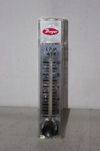 0-10 LPM  1/8&#034; NPT Air Flow Meter Regulator  Dwyer RMA-21-SSV