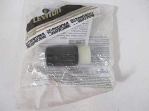 LOT OF 4 LEVITON ML1-00C CONNECTOR *NEW IN A FACTORY BAG*