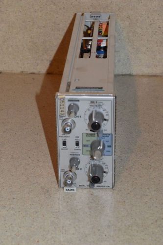 TEKTRONIX 7A26 DUAL TRACE AMPLIFIER  (FF16)