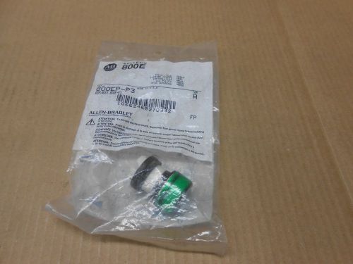 1 NIB ALLEN BRADLEY 800EP-P3 PILOT LIGHT GREEN 800EP-P3 REPLACES 800E-P3 SER A