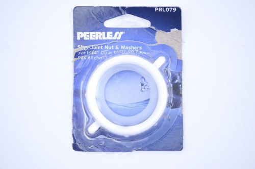 Peerless 1-1/2&#034; plastic slipjoint nut and washer   a2234v for sale