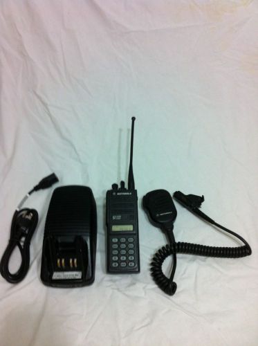 1 security police motorola mts2000 800mhz smartzone radio / mic  w/ programming for sale