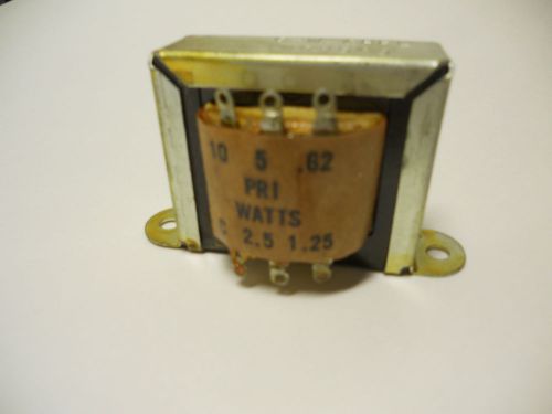 70.7 VOLT LINE TRANSFORMER 10 WATTS SECONDARY 4/8/16 OHMS MODEL 6-W-4 HFL