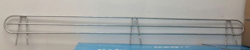 4&#034;H x 45&#034;W Shelf Back Ledge For Open Wire Shelf