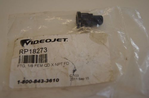 videojet RP18273 FTG 1/8 FEM QD xNPT FD