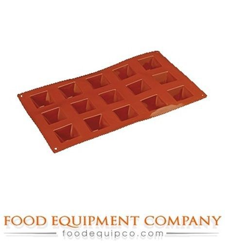 Paderno 47742-13 Mold pyramid .50 oz 1.5&#034; W x 1.5&#034; L x 7/8&#034; H mold size 15...