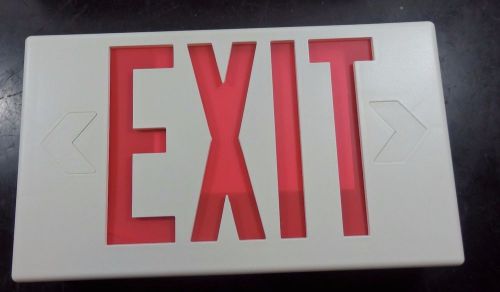 Cooper Lighting Exit Sign w/ Battery Backup, 1W, LED, Red/Green, LPX7 SD |KJ2|RL