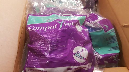 COMPAT Y Vinyl Bag 1000mL with Preattached Pump Set, QTY 1