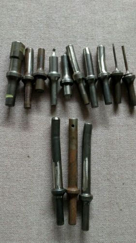 13 pc set of ATI (Snap On Tools) Rivet Set tools American Made #11