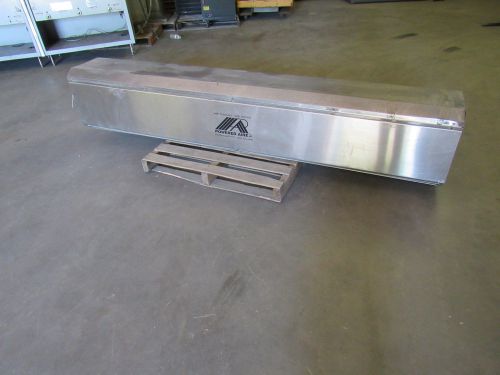 POWERED AIRE SCE-2-96 STAINLESS STEEL 8&#039; AIR CURTAIN 480V 1/2HP 1-PHASE **GOOD**
