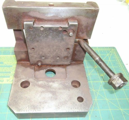 TURRET LATHE ANGLE PLATE A6 MOUNT METAL WORKING MACHINE SHOP #61520