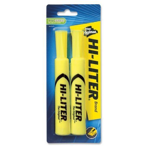 HI-LITER Desk Style, Yellow,  (24081)