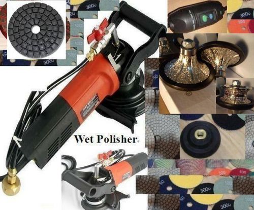 Wet Polisher B5 B20 V50 Half Full Bullnose Router Pad damo Buff Granite Concrete