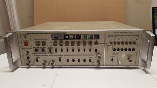 LEADER LCG-400 NTSC COLOR BAR CONVERGENCE PATTERN GENERATOR MULTIBURST 400-02