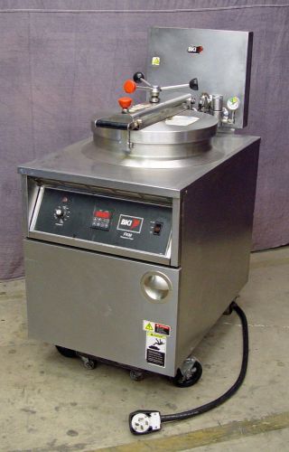 Bki pressure fryer fkm-f / digital control &amp; filter system for sale