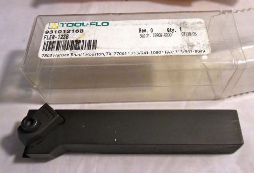 TOOL-FLO  Indexable Toolholder 3/4&#034; RH FLER-123B USA  93101216B    NEW